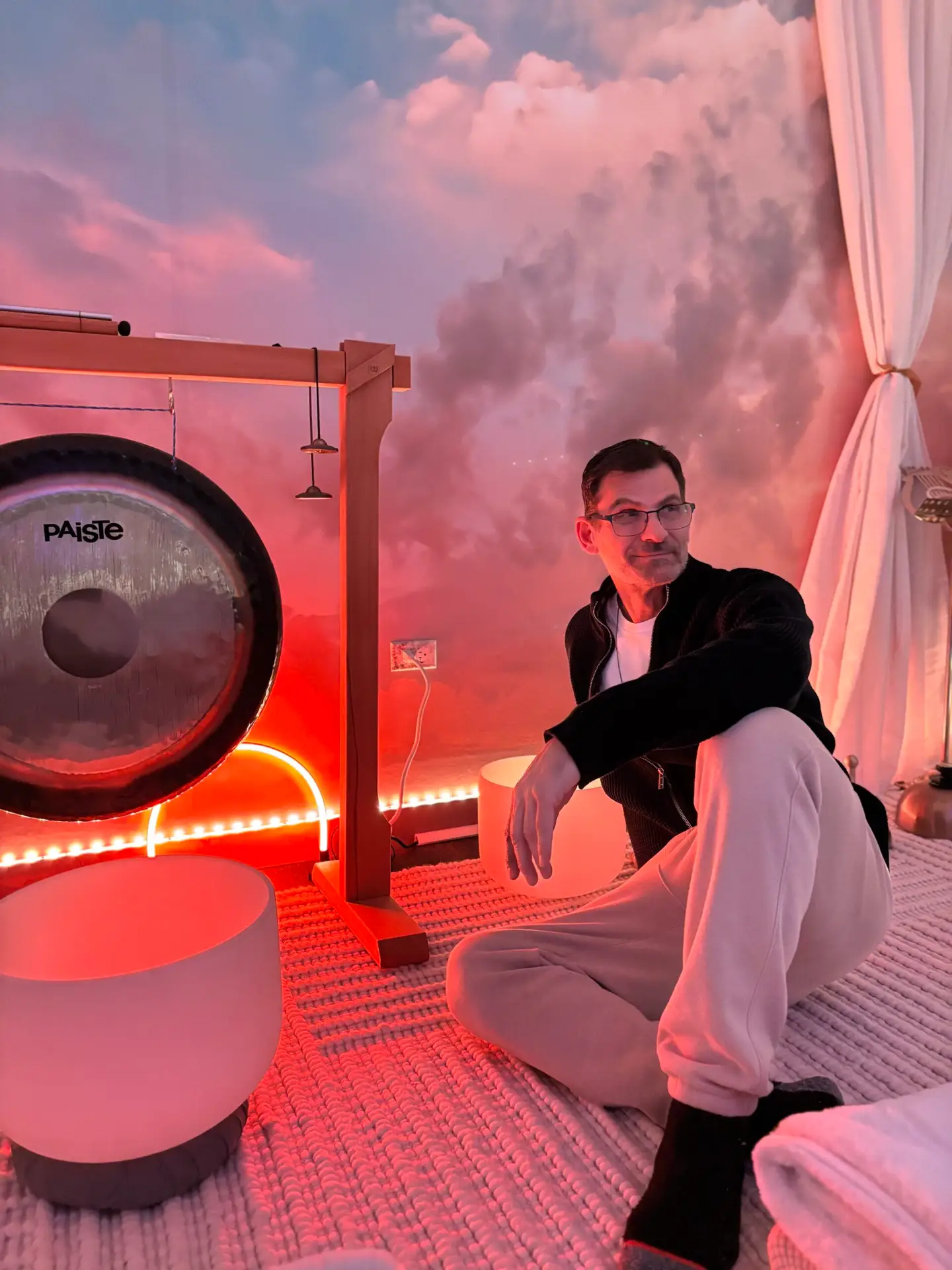 Peter Canellis, founder of Saints and Angels Healing Through Sound