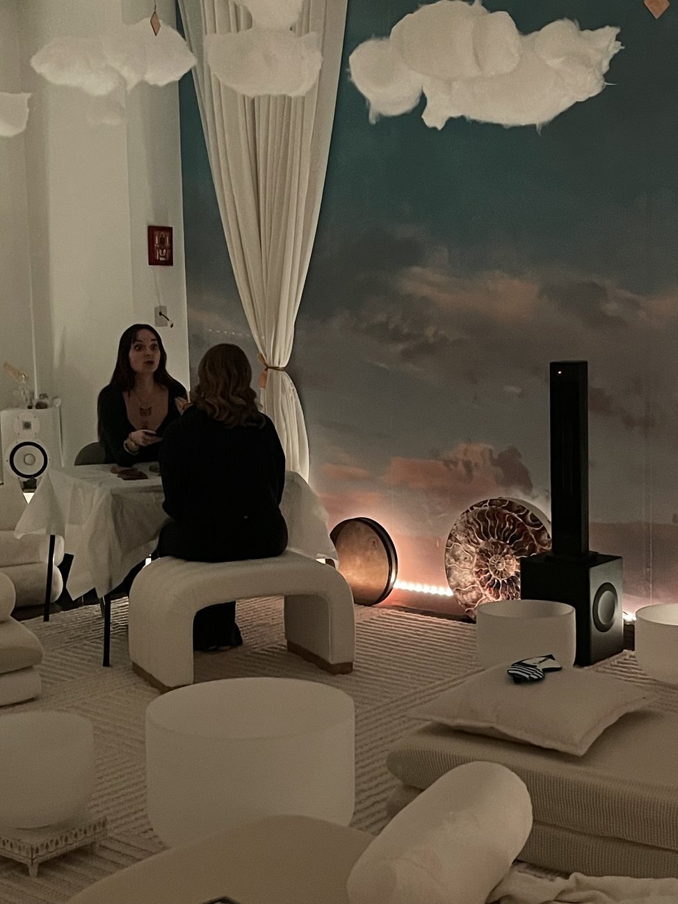 Private sound healing